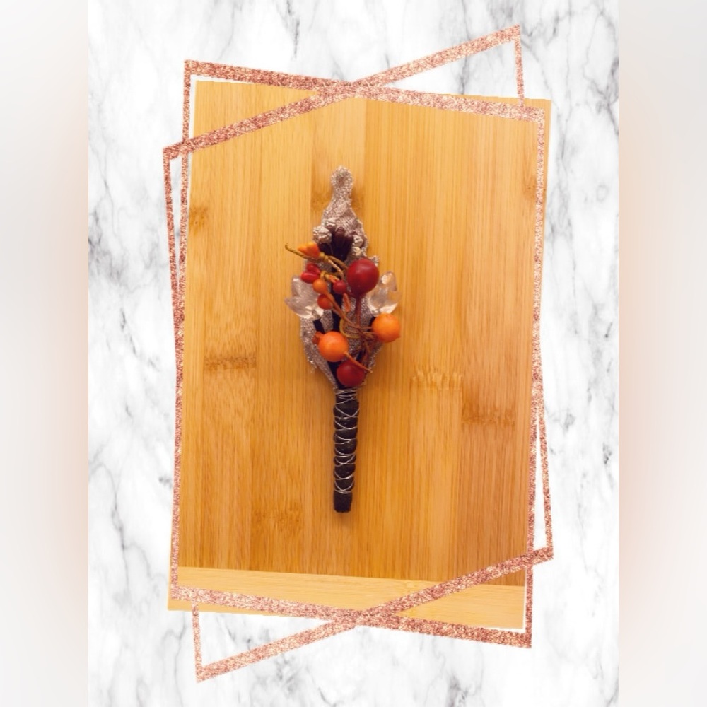Custom Made Silk Boutonniere